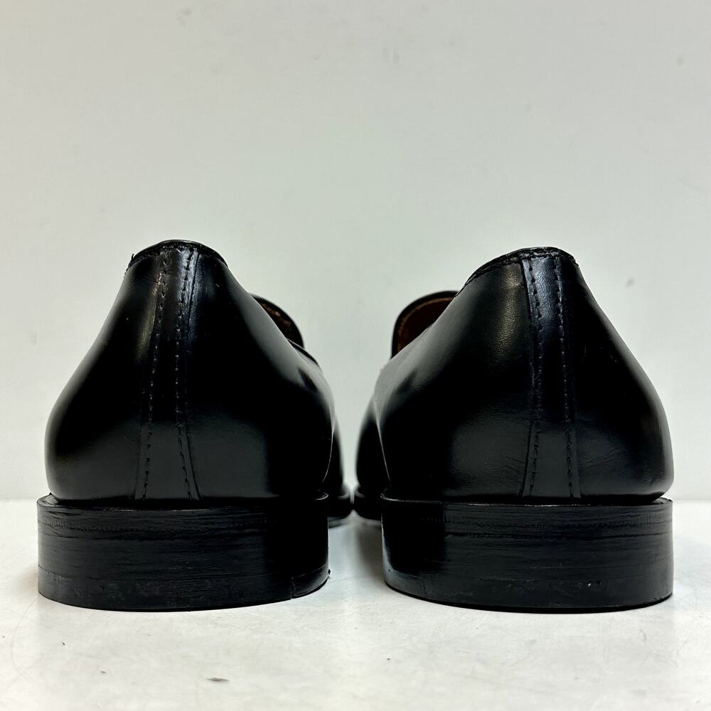 NWOT Todd Snyder X Alden Venetian Leather Loafer Black Calf Made in USA 13 D - Picture 4 of 7
